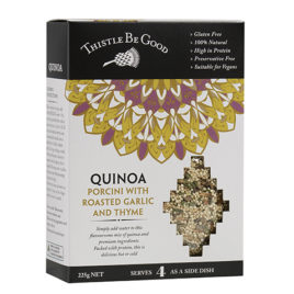 Quinoa – Porcini & Roasted Garlic 225gm