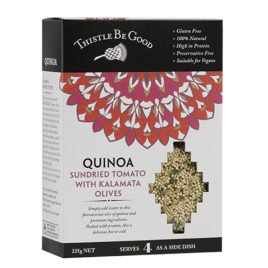 Quinoa – Sundried Tomato with Kalamata Olives 225gm