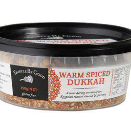 Dukkah – Warm Spiced (formerly Chilli) 150gm