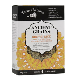 Brown Rice with Black Quinoa, Walnut and Mushrooms 240gm