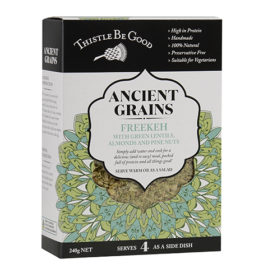 Freekeh with Green Lentils, Almonds and Pine Nuts 240gm
